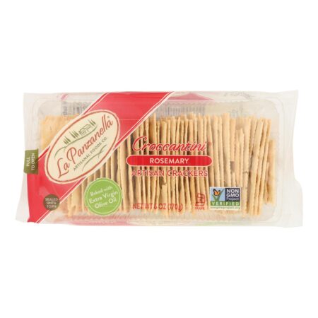 Lapanzanella Mini Croccantini - Rosemary - Case of 12 - 6 oz