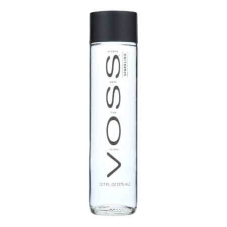 Voss Sparkling Water - Case of 24 - 375 ml