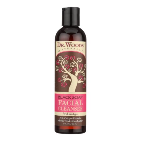 Dr. Woods Facial Cleanser Black Soap and Shea Butter - 8 fl oz