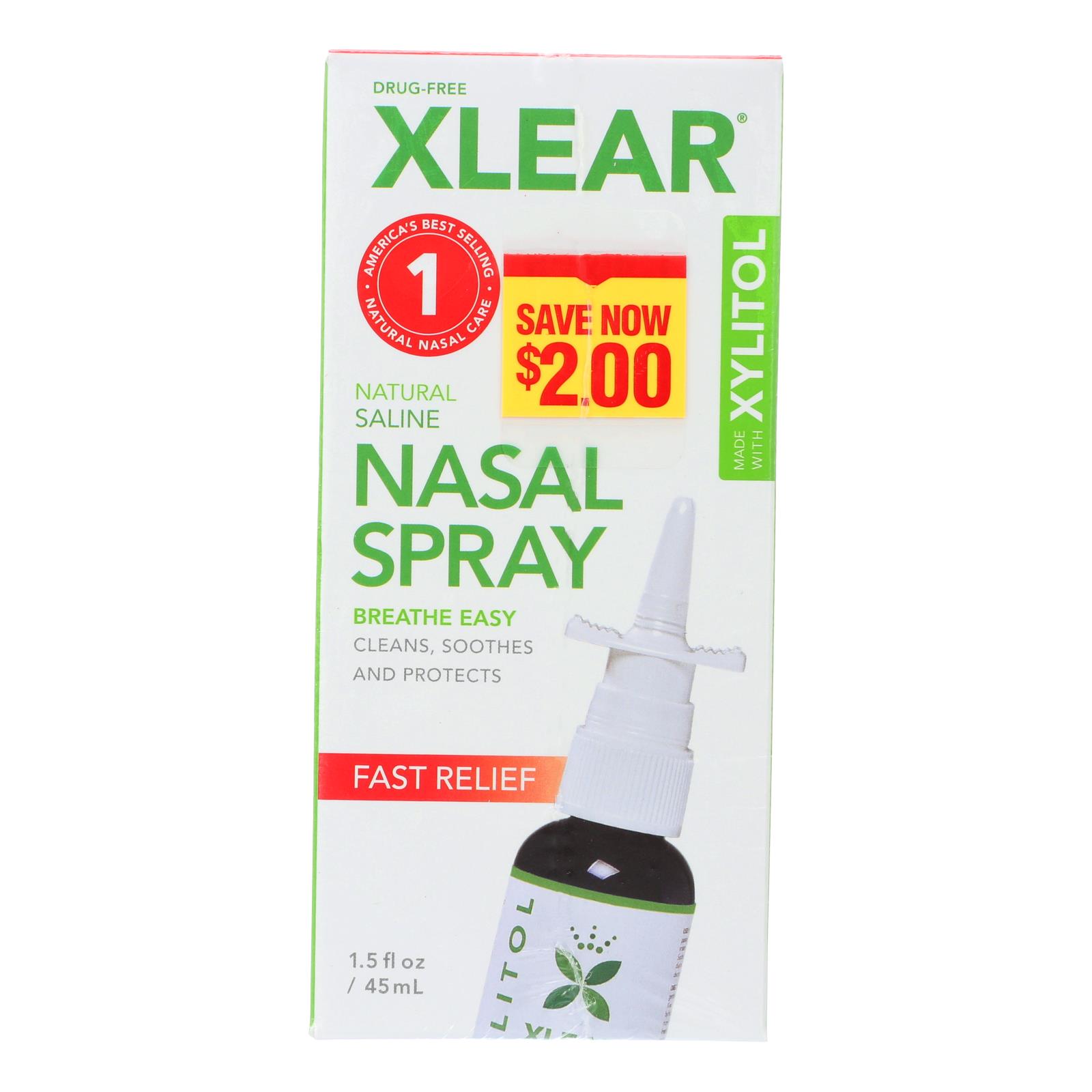 Xlear - Nasal Spray Sinus - 1.5 FZ