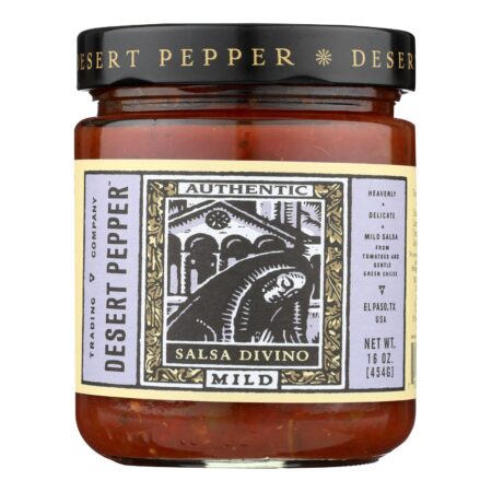 Desert Pepper Trading - Mild Divino Salsa - Case of 6 - 16 oz.