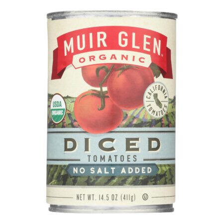 Muir Glen Diced Tomatoes - Tomato - Case of 12 - 14.5 oz.