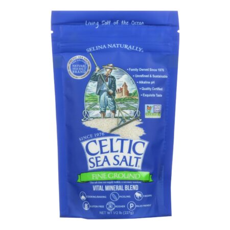 Celtic Sea Salt - Fine Ground Sea Salt - Case of 6