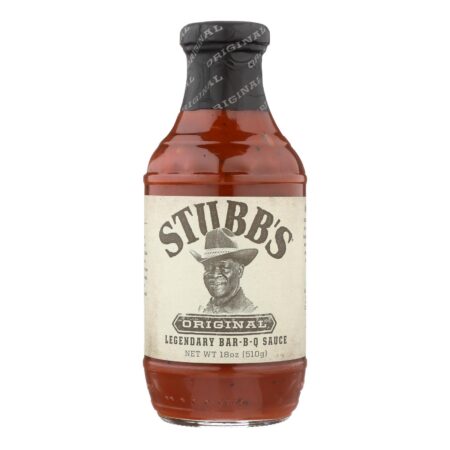 Stubb's BBQ Sauce - Original - Case of 6 - 18 oz.