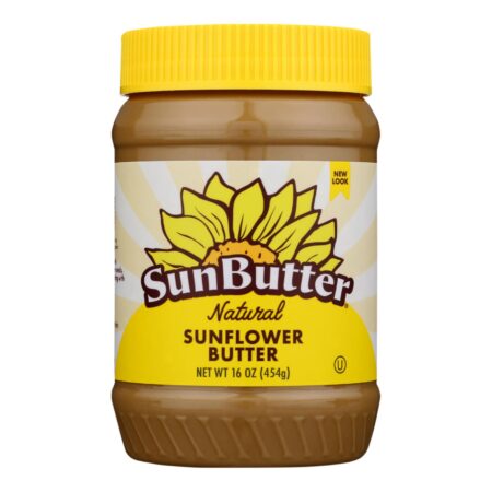 Sunbutter Sunflower Butter - Natural - Case of 6 - 16 oz.