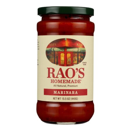 Rao's Specialty Food Homemade Sauce - Marinara - Case of 12 - 15.5 Fl oz.
