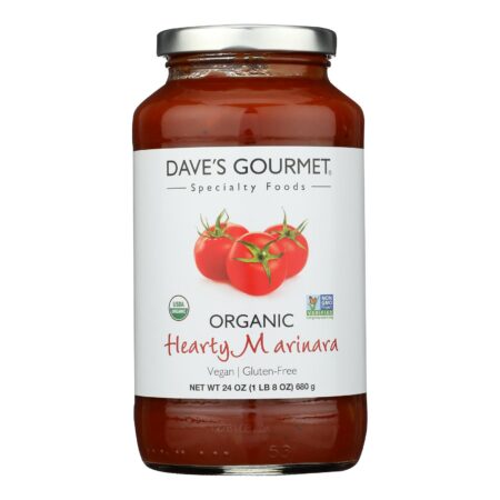 Dave's Gourmet - Pasta Sce Og2 Hrty Mrnra - CS of 6-24 OZ