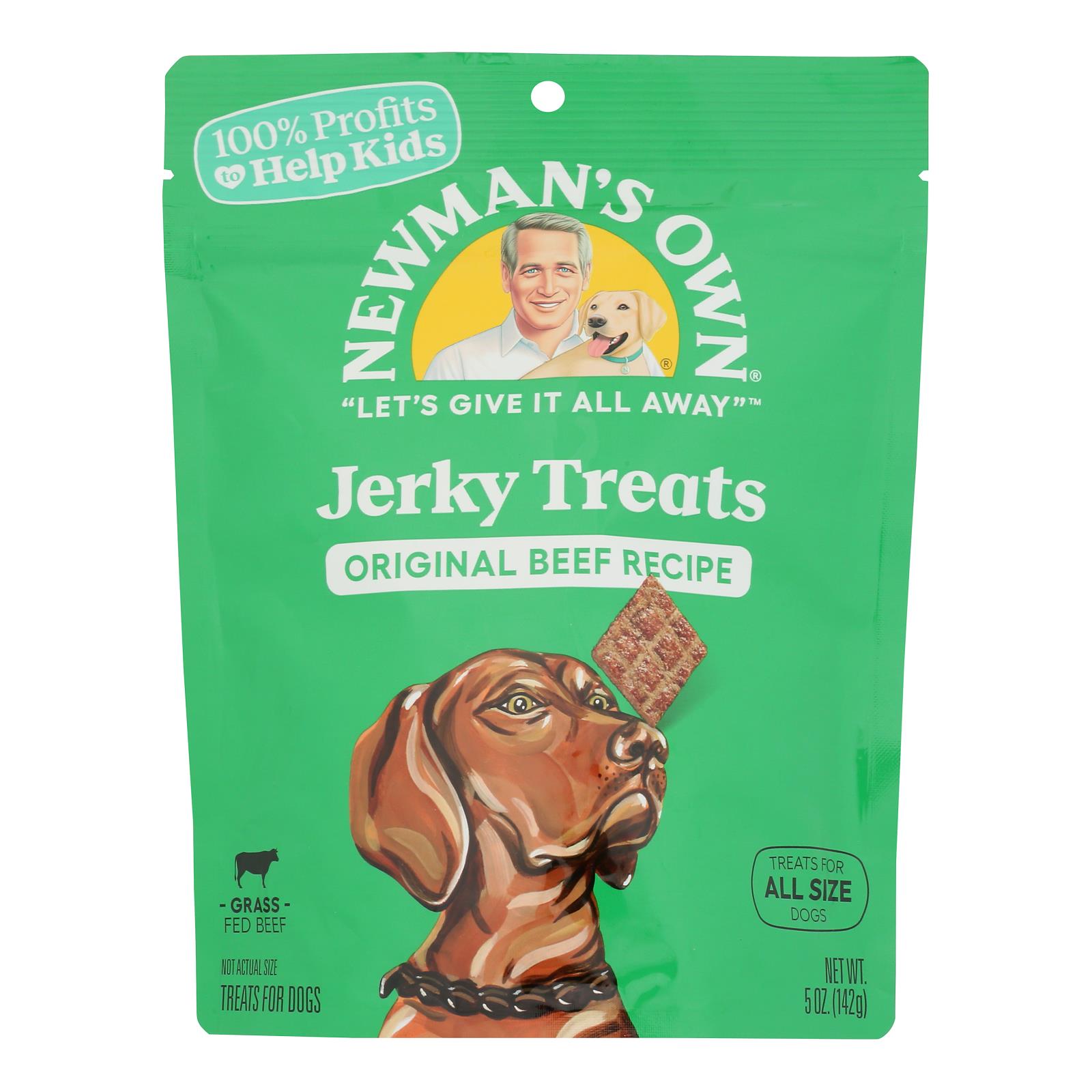 Newman's Own Organic Beef Jerky Original Recipe - Case of 6 - 5 OZ