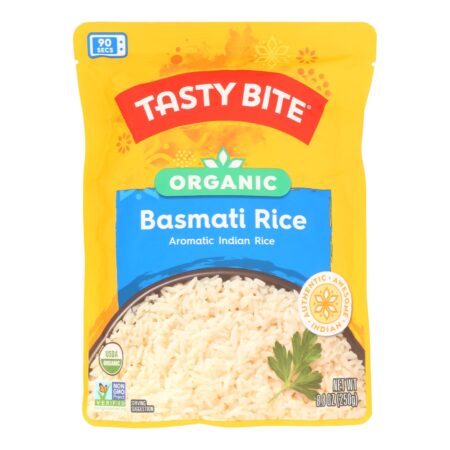 Tasty Bite - Rice Basmati - Case of 12 - 8.8 OZ