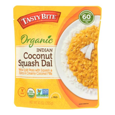 Tasty Bite - Entree Coconut Sqsh Dal - Case of 6-10 OZ