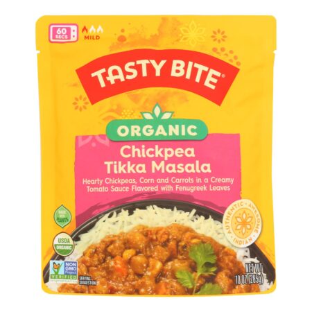 Tasty Bite - Masala Tikka Chickpea - Case of 6-10 OZ