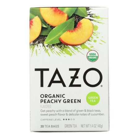 Tazo Tea Organic Green Tea - Case of 6 - 20 BAG