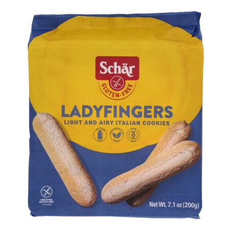 Schar - Cookies Ladyfingers Gluten Free - Case of 6 - 7.1 OZ