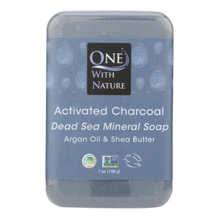 One With Nature - Bar Soap Actvtd Charcoal - 1 Each 1-7 OZ