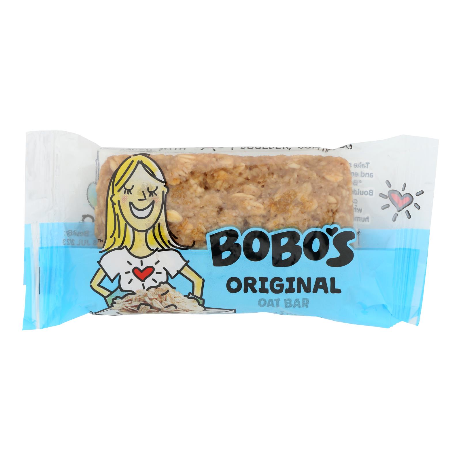 Bobo's Oat Bars - All Natural - Original - 3 oz Bars - Case of 12