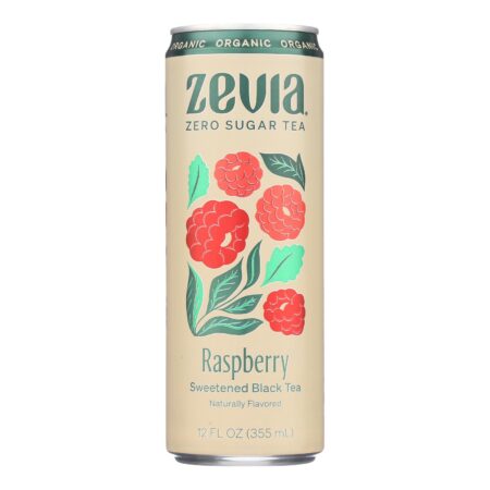 Zevia - Tea Black Raspberry - Case of 12 - 12 FZ