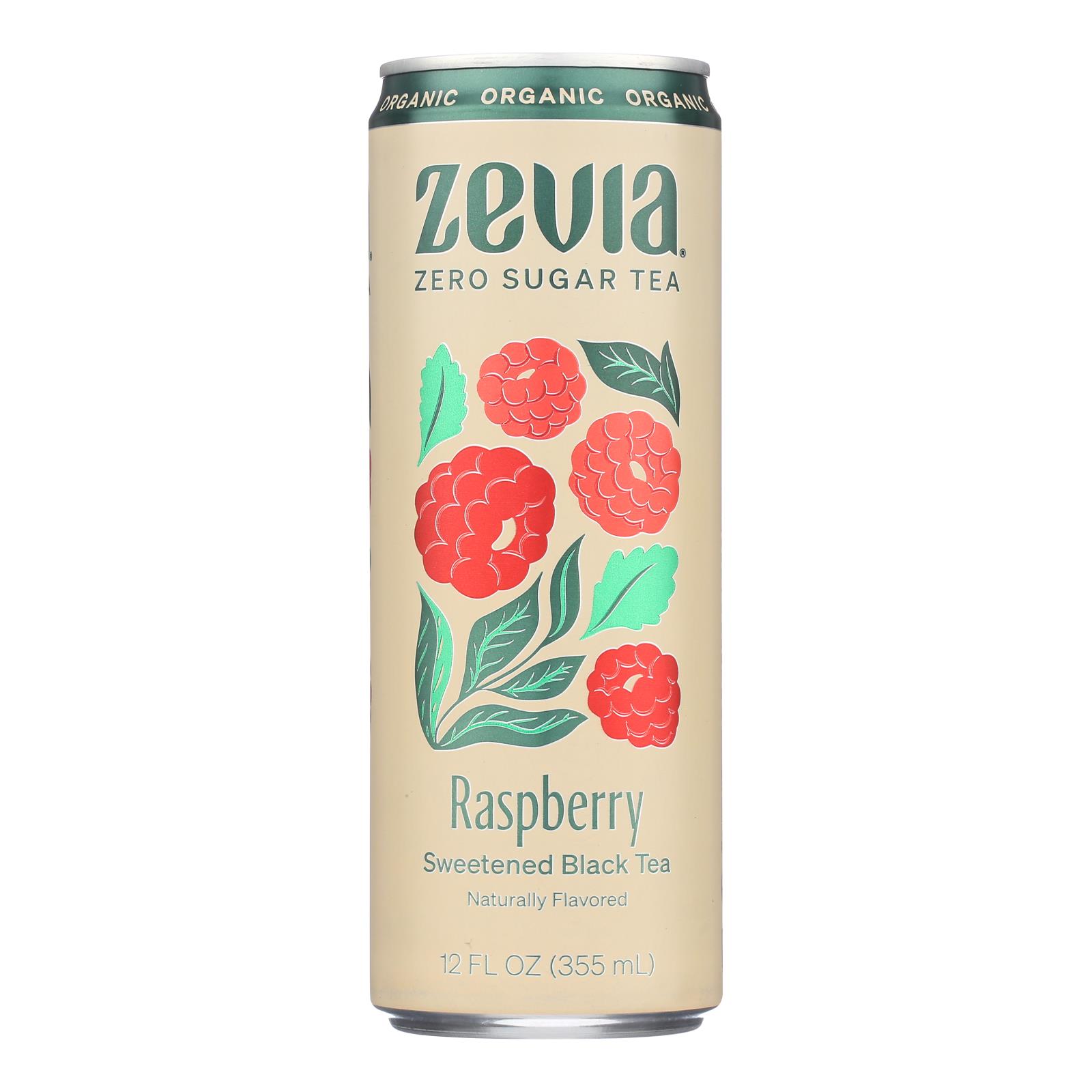 Zevia - Tea Black Raspberry - Case of 12 - 12 FZ