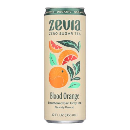 Zevia - Tea Erl Gry Bld Orange - Case of 12 - 12 FZ