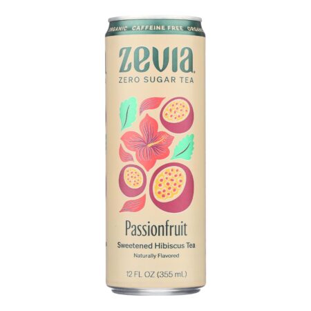 Zevia - Tea Hibscs Pssnfrt Cf - Case of 12 - 12 FZ