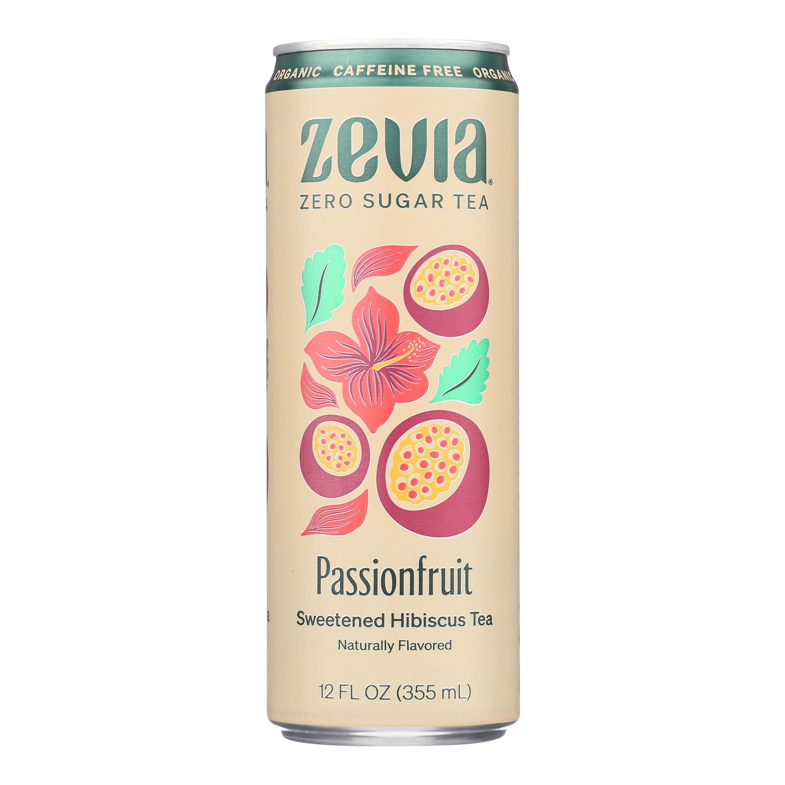 Zevia - Tea Hibscs Pssnfrt Cf - Case of 12 - 12 FZ