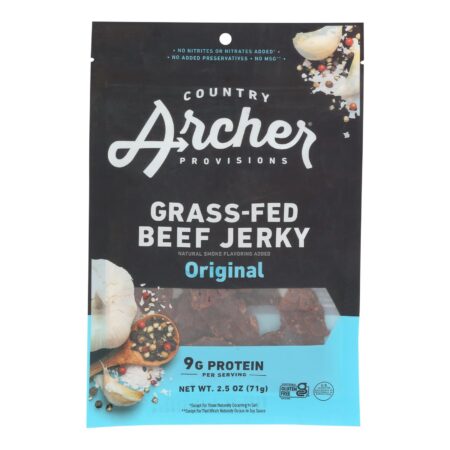 Country Archer - Jerky Original Beef - Case of 12-2.5 OZ