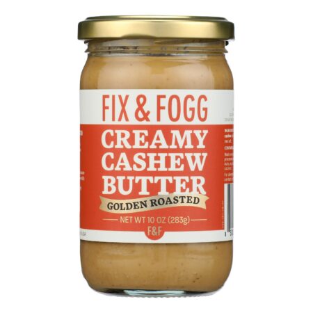 Fix & Fogg - Cashew Butter Creamy - Case of 6-10 OZ