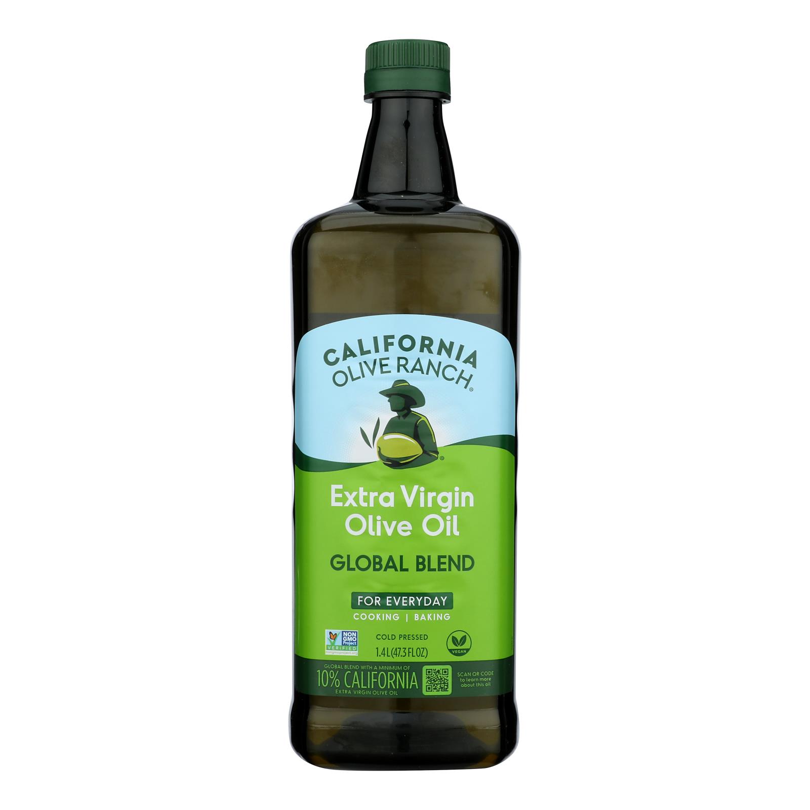 California Olive Ranch Olive Oil - Extra Virgin Olive Oil - Chef Size - Case of 6 - 47.3 fl oz