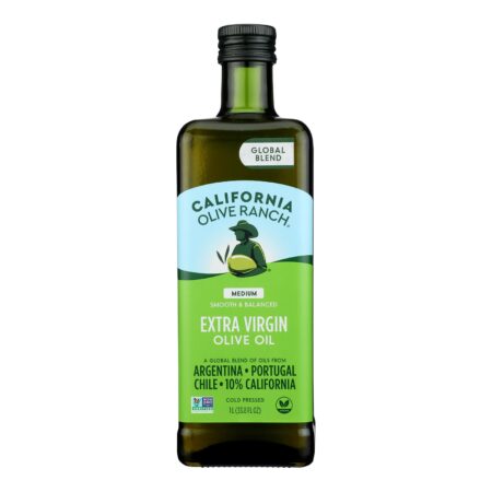 California Olive Ranch Extra Virgin Olive Oil - Case of 6 - 33.8 fl oz.