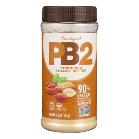 Pb2 Powdered Peanut Butter - Case of 6 - 6.5 OZ
