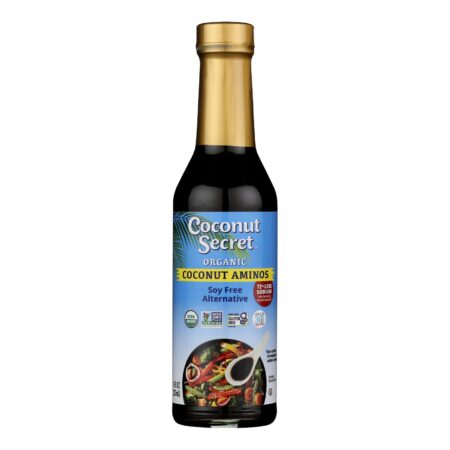 Coconut Secret - Organic Raw Aminos - Coconut - Case of 12 - 8 Fl oz.