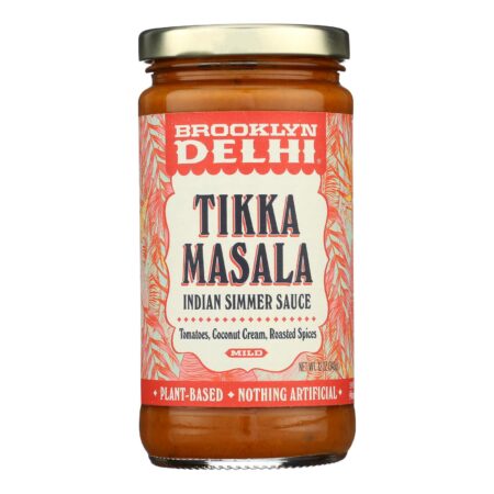 Brooklyn Delhi - Tikka Masala Simmer Sauce - Case of 6 - 12 oz