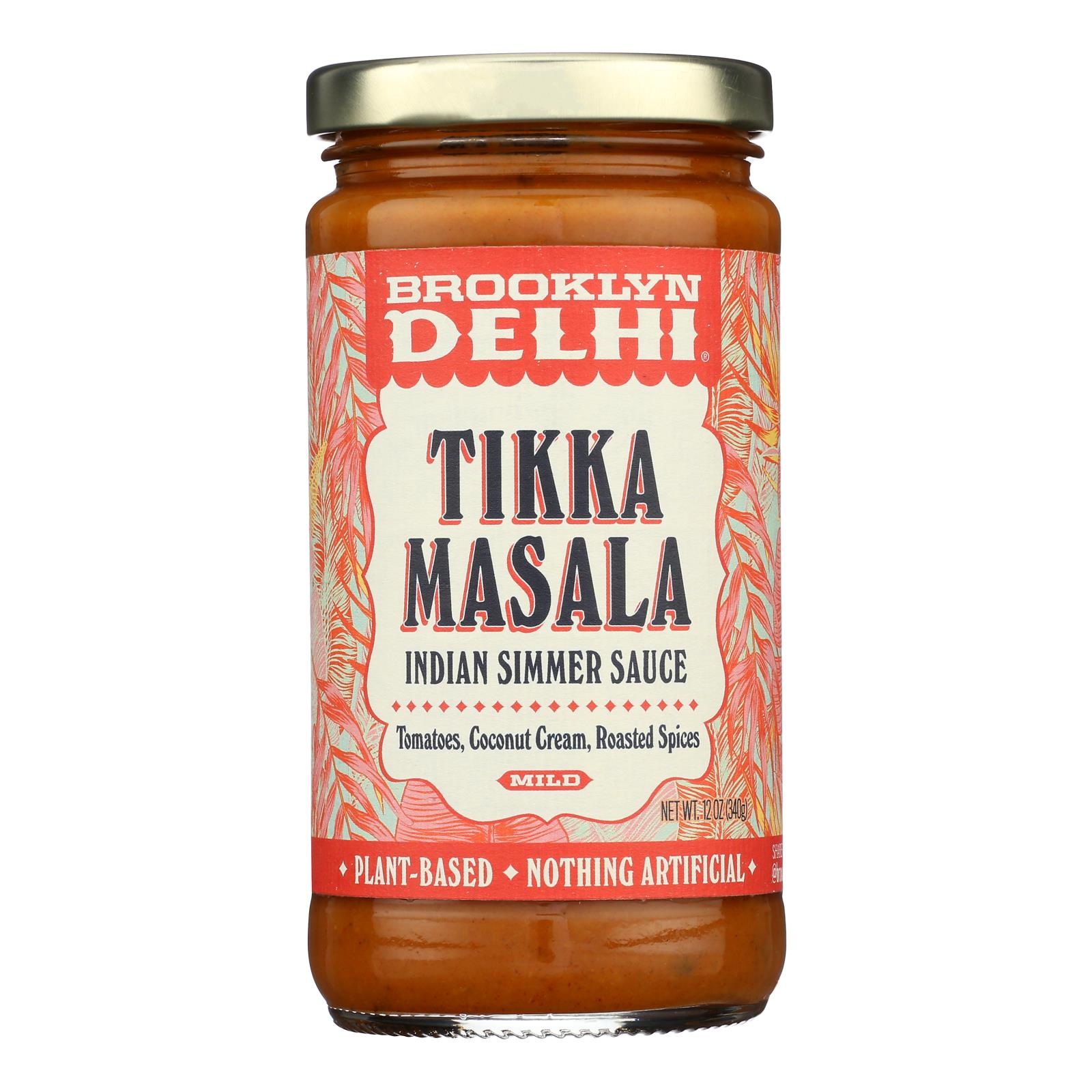 Brooklyn Delhi - Tikka Masala Simmer Sauce - Case of 6 - 12 oz