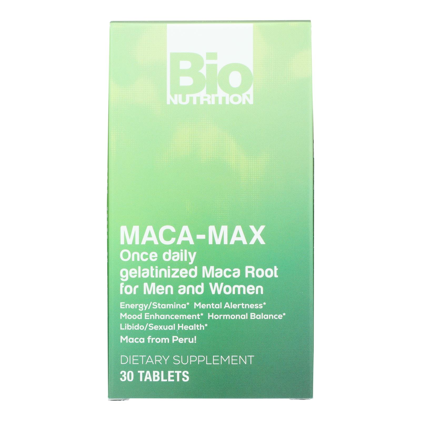 Bio Nutrition - Maca-Max - 1000 mg - 30 Tablets