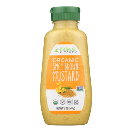 Primal Kitchen - Mustard Spicy Brown - Case of 6-12 OZ