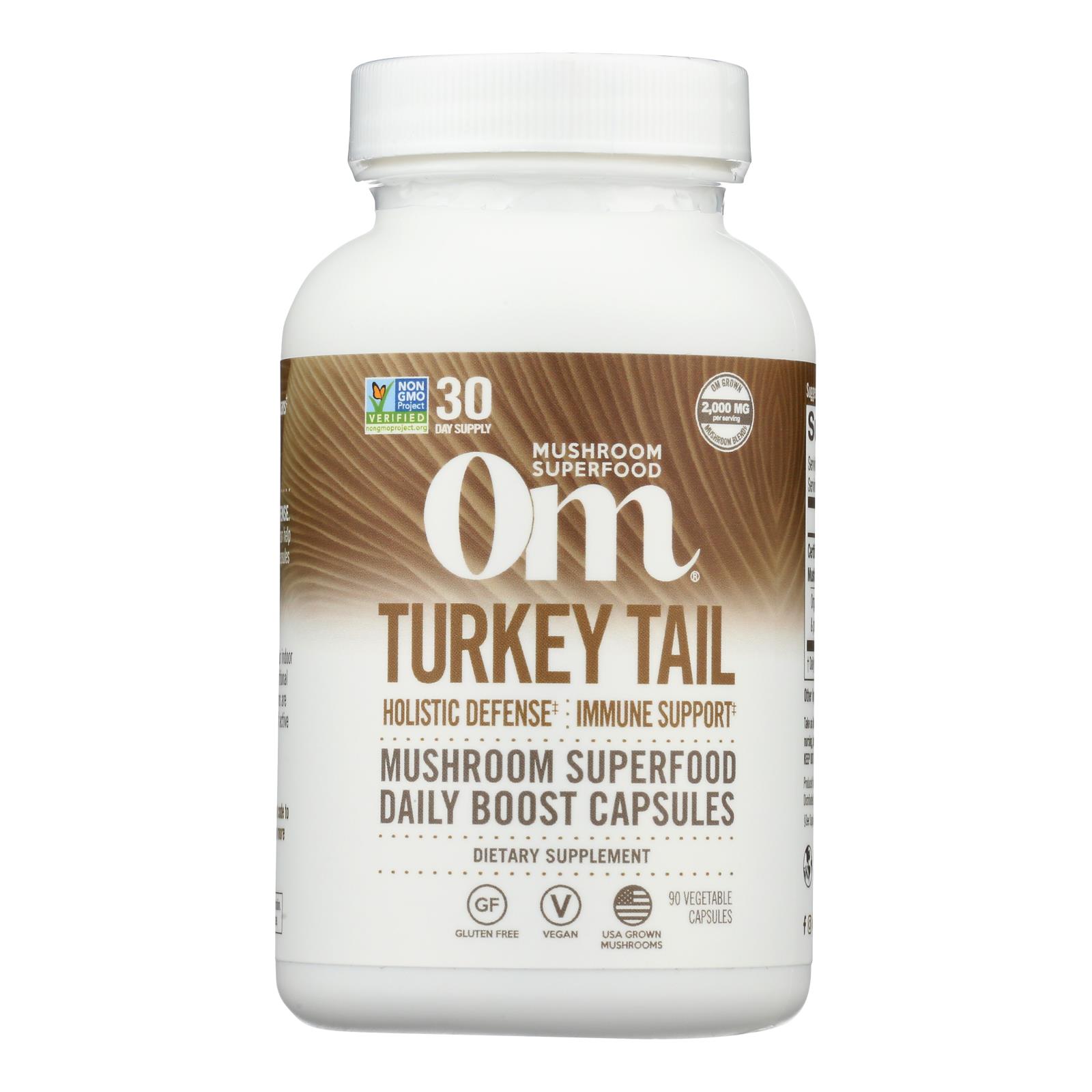 Organic Mushroom Nutrition - Mush Sprfd Turkey Tail - 1 Each - 90 CT
