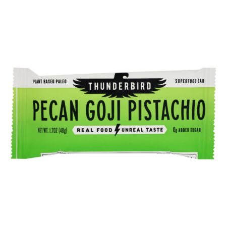 Thunderbird - Bar Pecans Goji Pistachio - Case of 12-1.7 OZ
