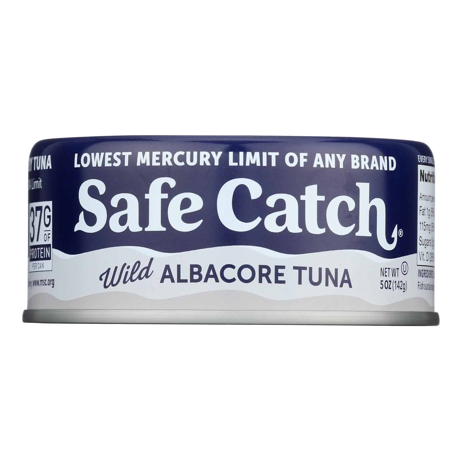 Safe Catch - Tuna Wild Albacore - Case of 12 - 5 OZ