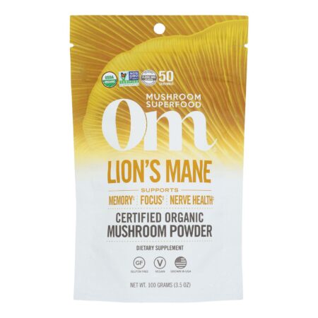 Om Organic Mushroom Powder - 1 Each - 3.5 OZ