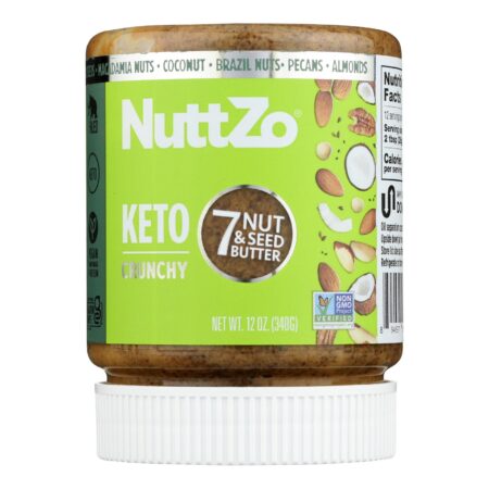 Nuttzo - Nut & Seed Butter Keto - Case of 6 - 12 OZ